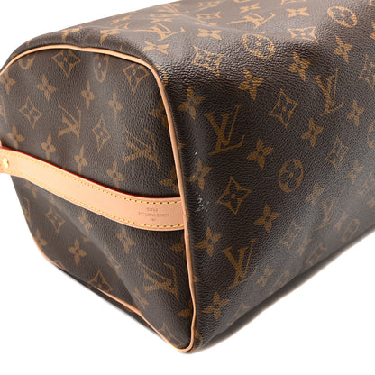 Louis Vuitton Monogram Speedy Bandouliere 30 8 of 10