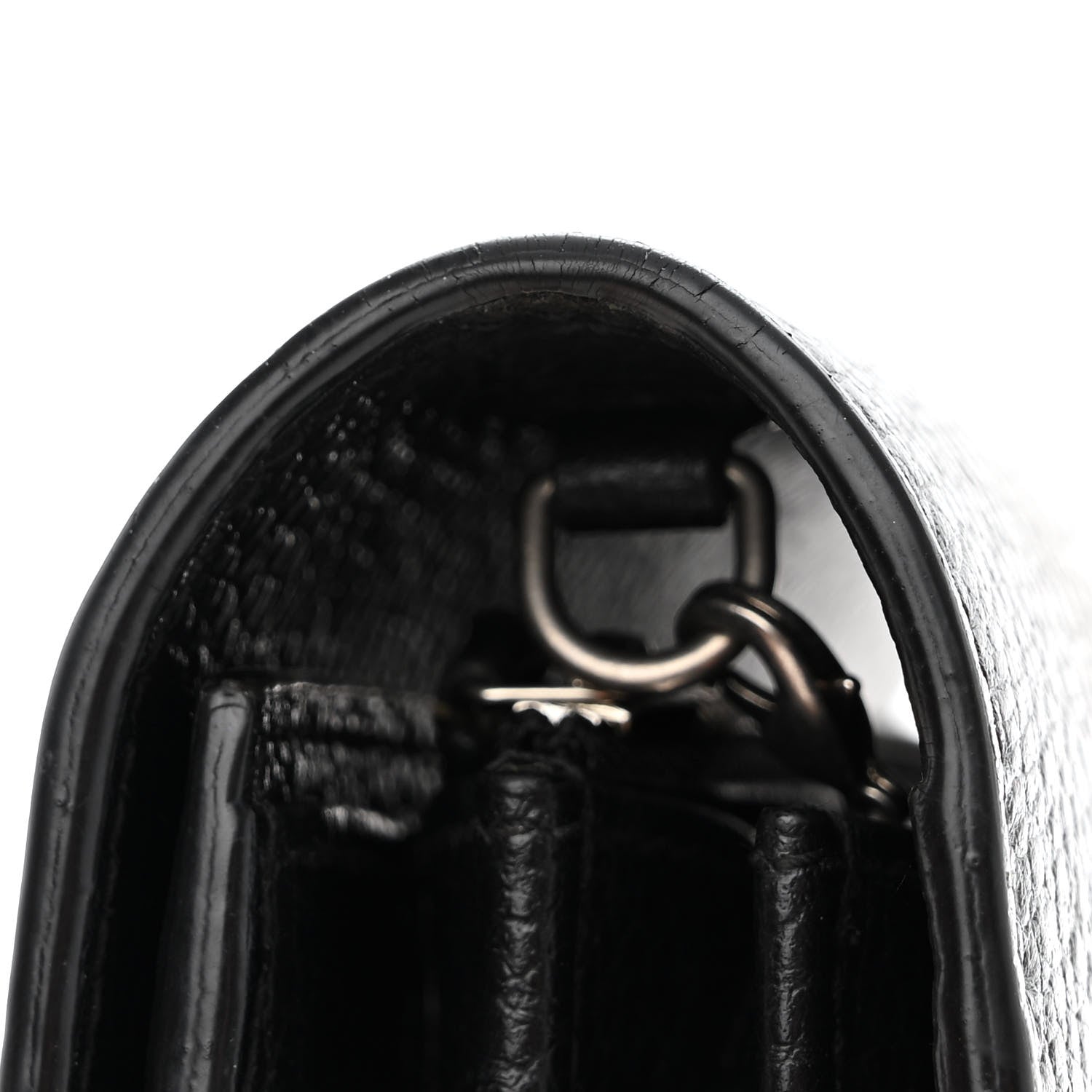 Gucci Calfskin Mini Dionysus Chain Wallet Black 11 of 11