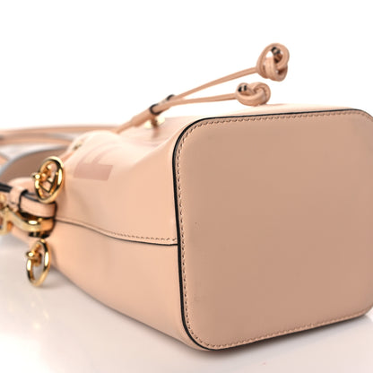 Fendi Vitello King F is Fendi Logo Embossed Mini Mon Tresor Bucket Bag Light Rose 8 of 9