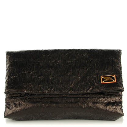 Louis Vuitton Jacquard Quilted Monogram Limelight Clutch PM Black 1 of 7