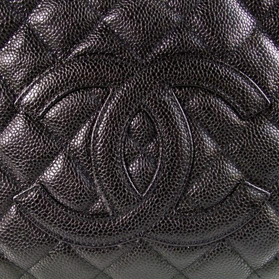 Chanel Caviar Quilted Hobo Black 7 of 11