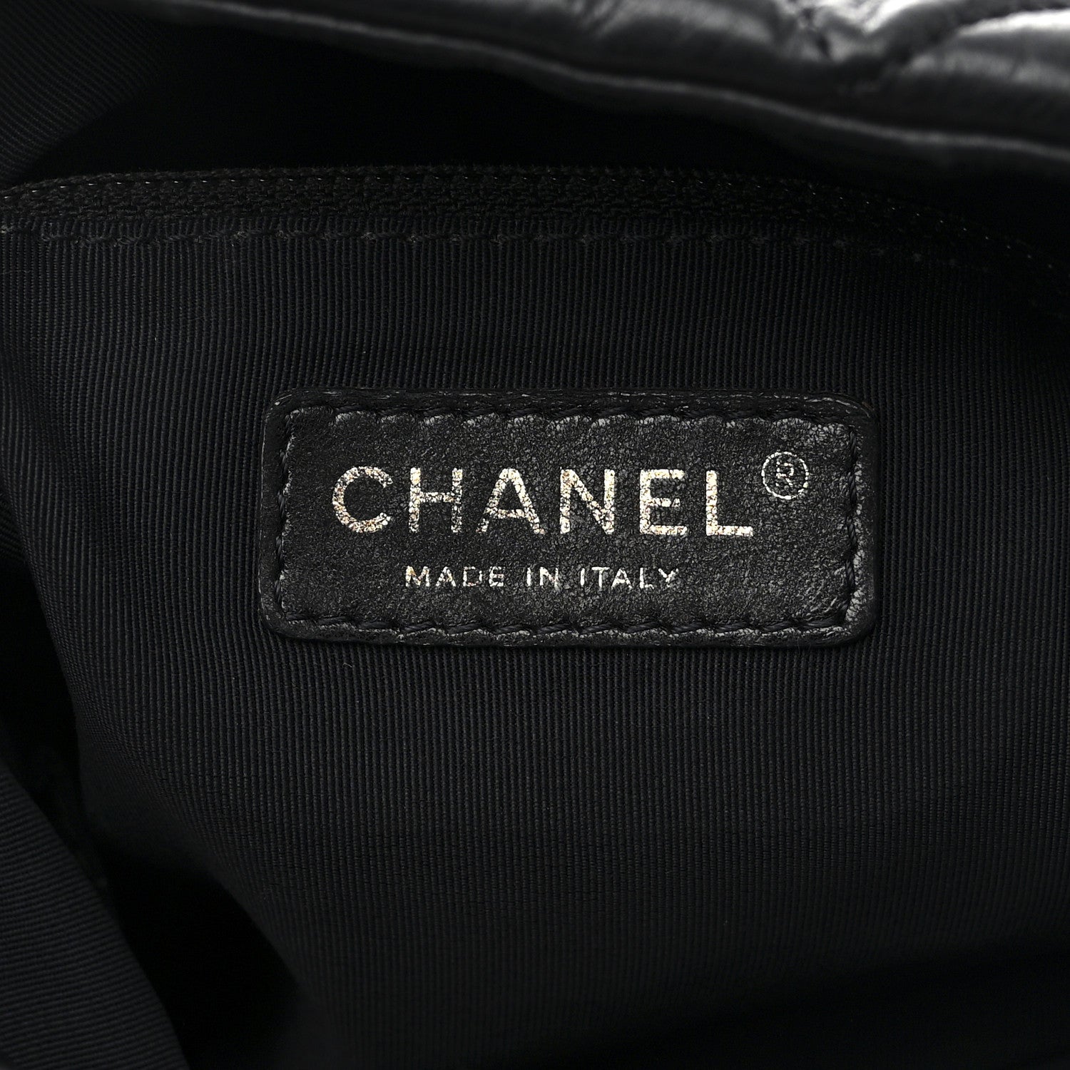 Chanel Calfskin Quilted Medium Chain Me Hobo Black 6 of 10