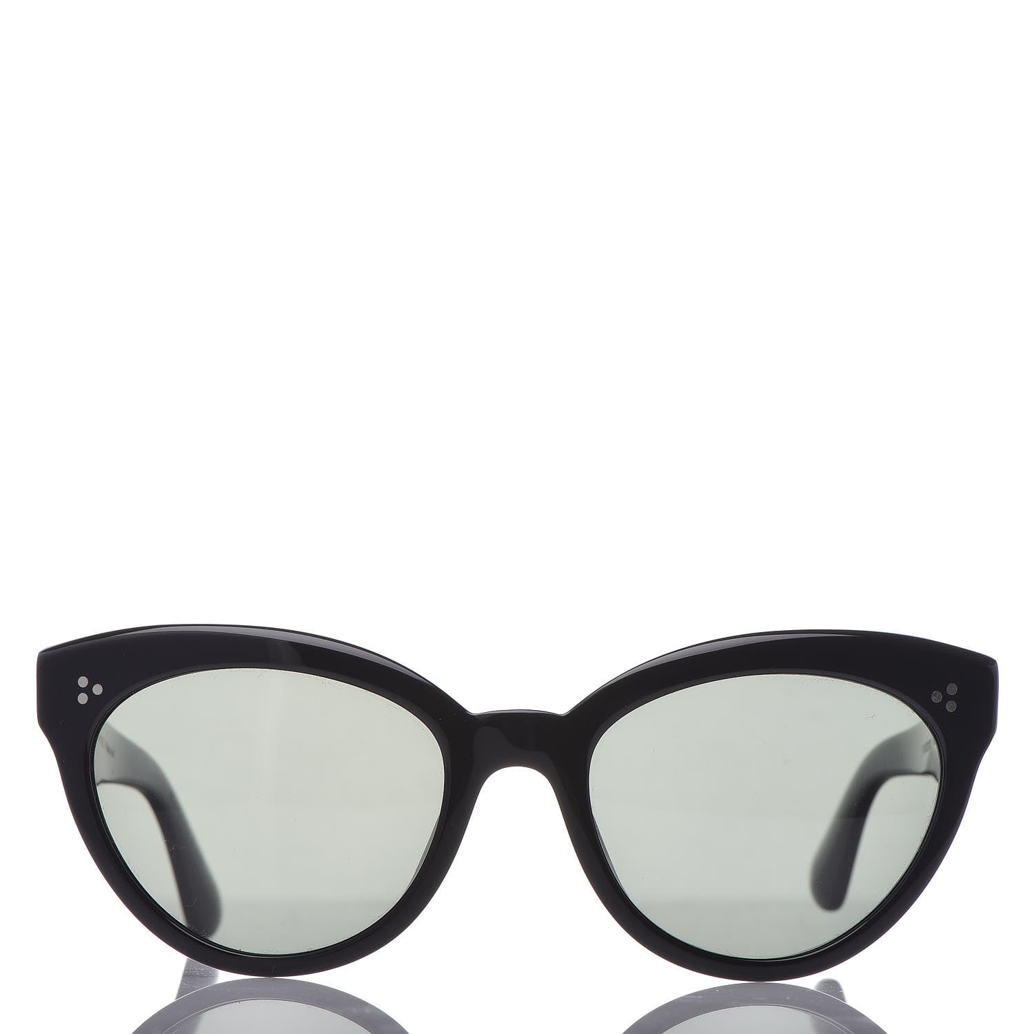 Oliver Peoples Acetate Cat Eye Roella Sunglasses Black 2 of 7