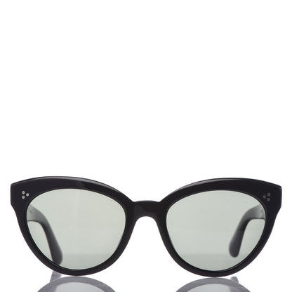Oliver Peoples Acetate Cat Eye Roella Sunglasses Black 2 of 7