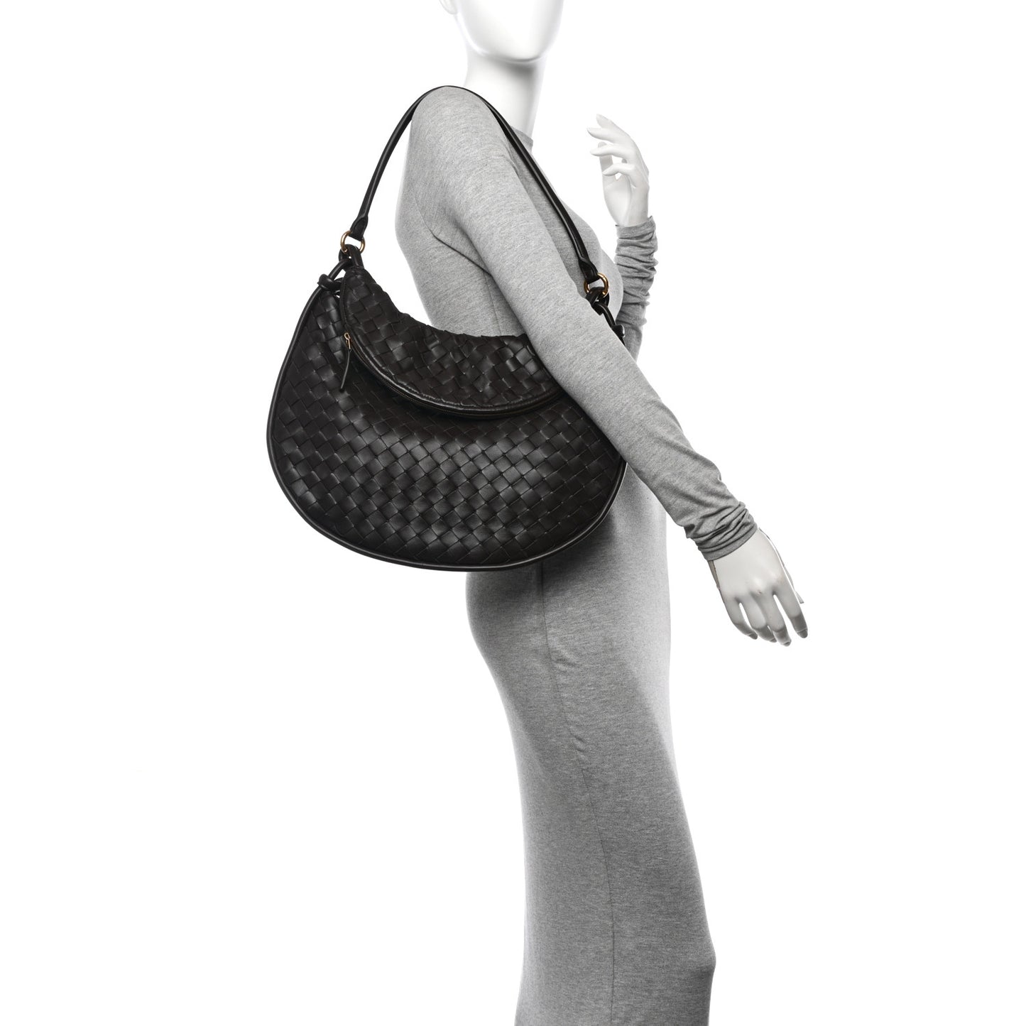 Nappa Intrecciato Medium Gemelli Fondant