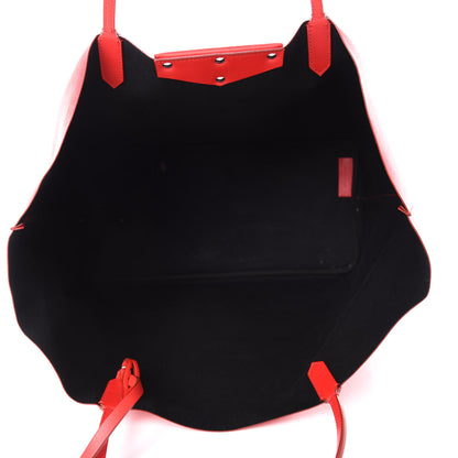 Givenchy Textured Coated Canvas Large Bambi Print Antigona Tote Red 6 of 11