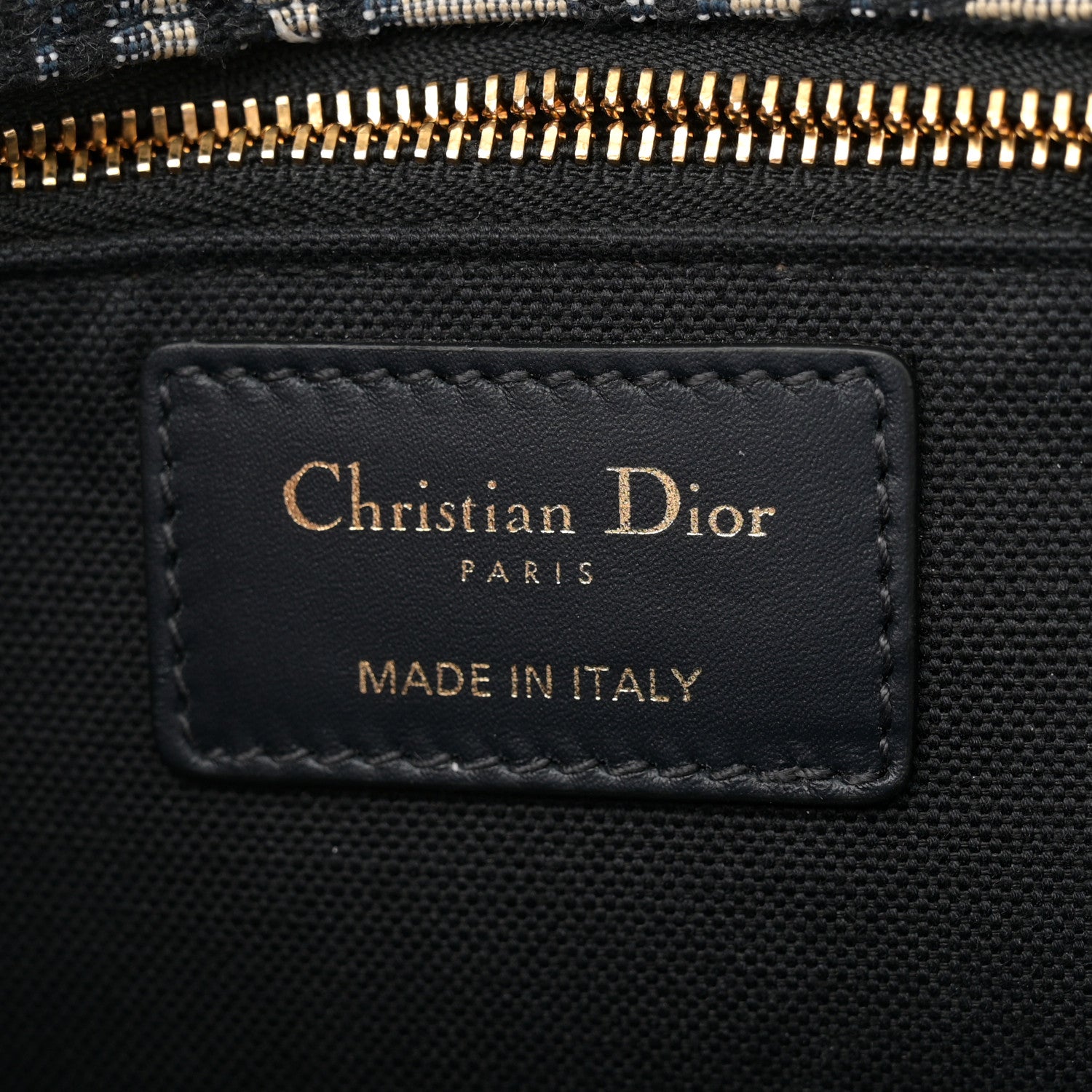 Christian Dior Oblique 30 Montaigne Chain Pouch Blue 6 of 12
