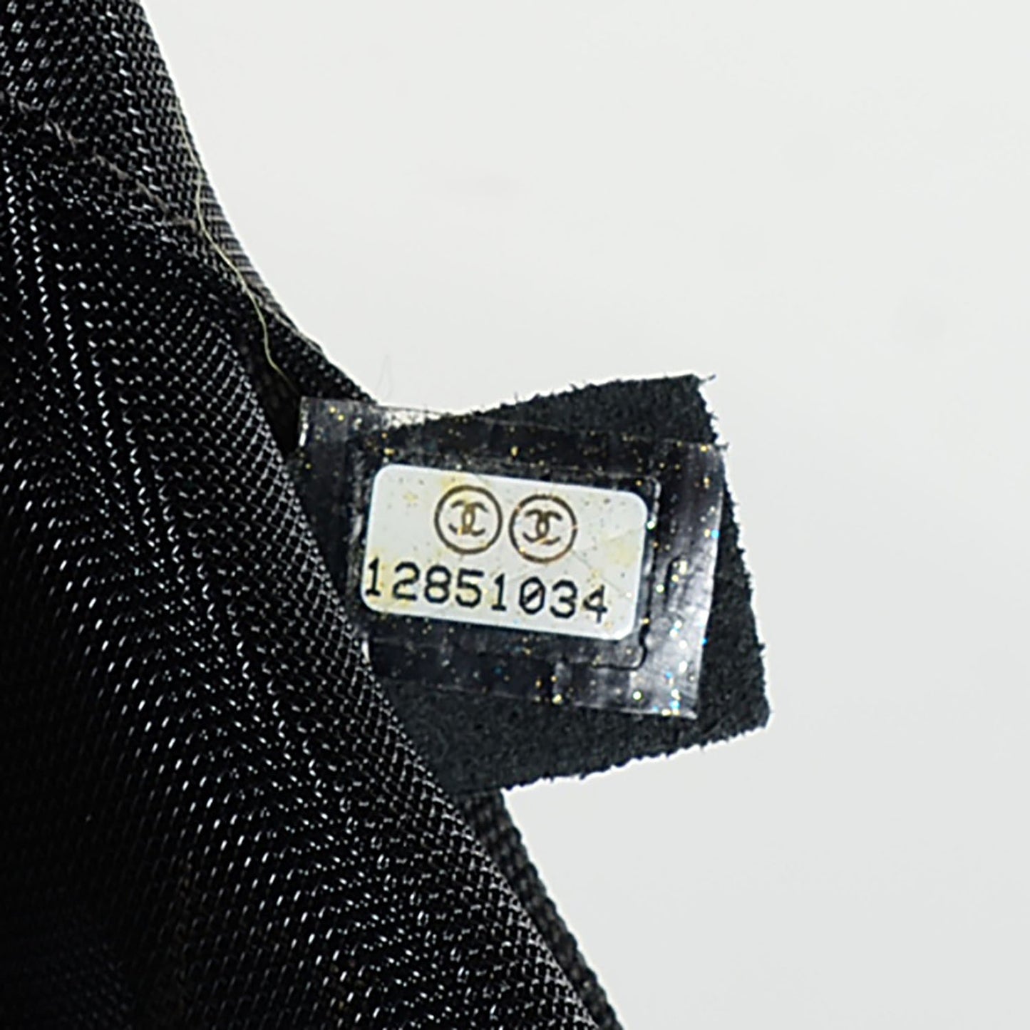 Nylon Camellia Medium Flap Black