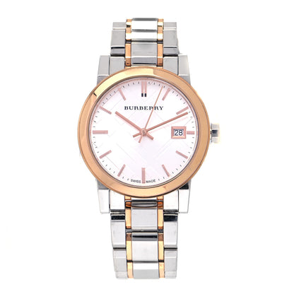 Burberry Stainless Steel 34mm The City Quartz Watch BU9105 1 of 4