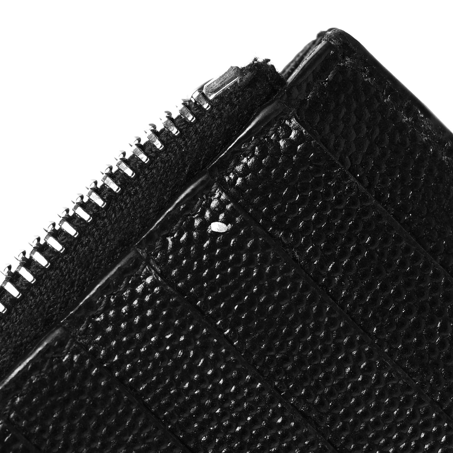 Monogram Grain de Poudre 5 Fragments Zip Pouch Card Holder Black