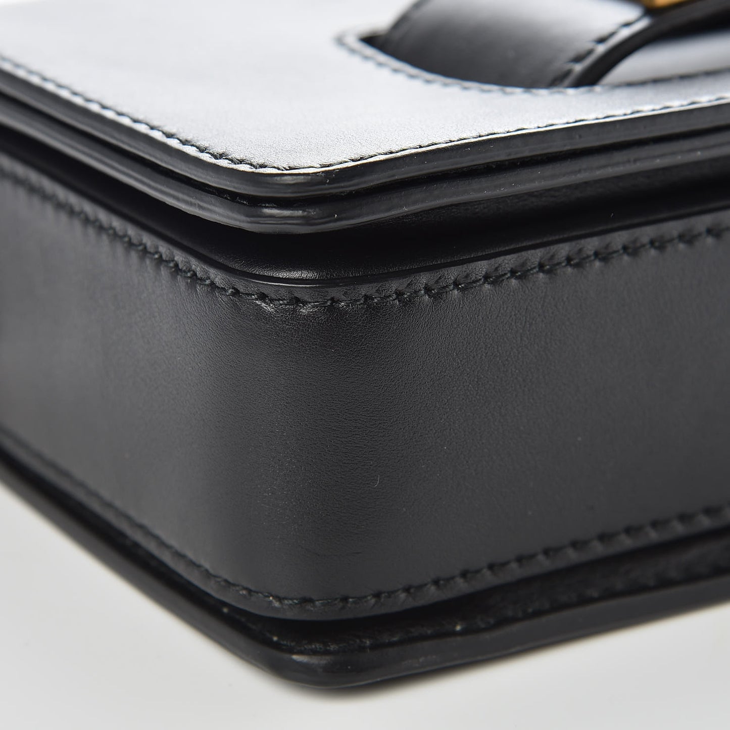 Smooth Calfskin Dio(r)evolution Flap Bag Black