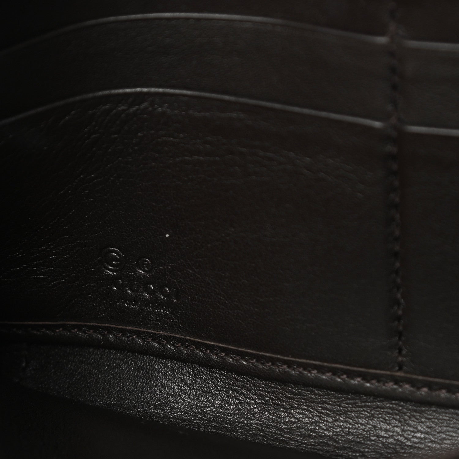 Gucci Microguccissima Zip Around Wallet Black 6 of 11