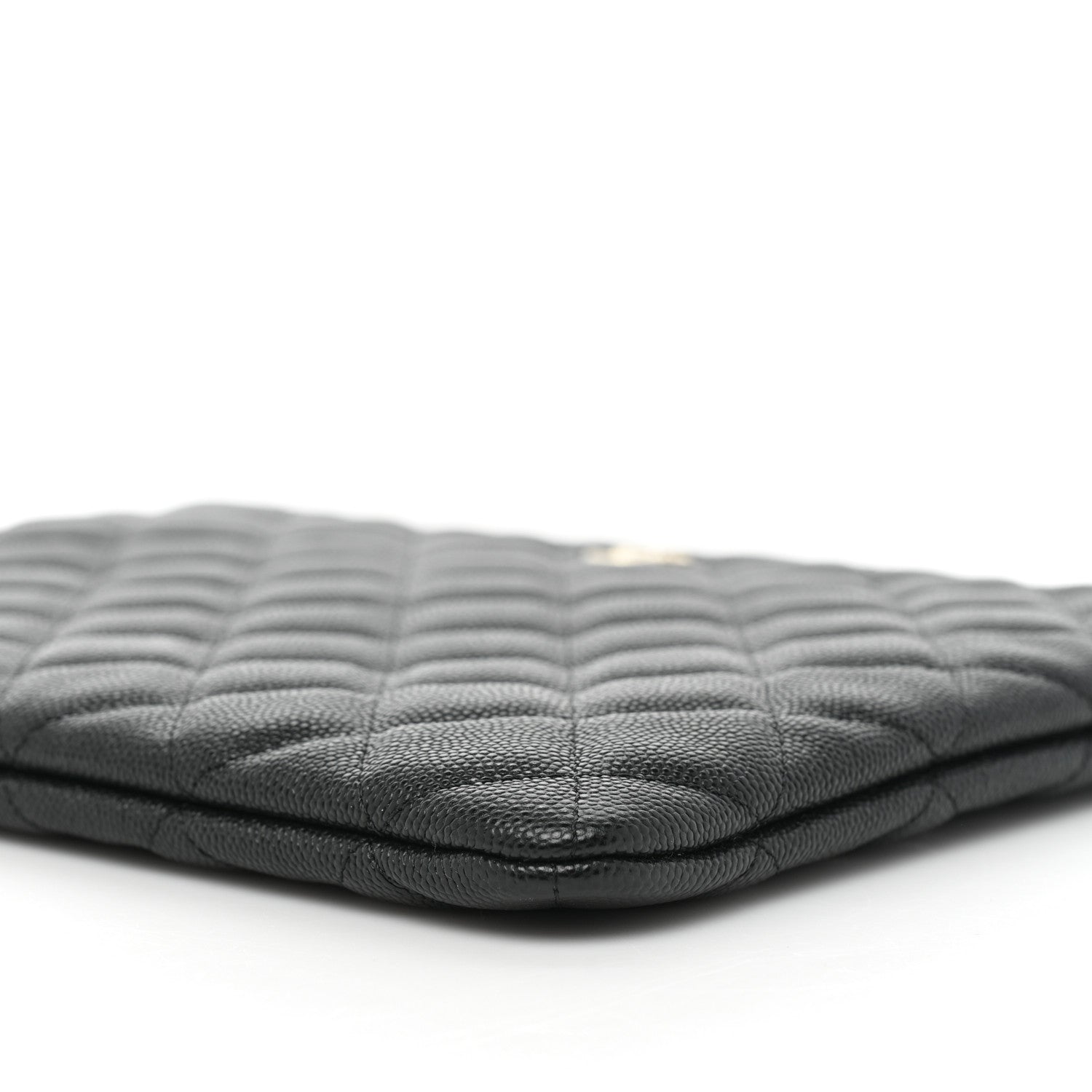 Chanel Caviar Quilted Medium Cosmetic Case Black 8 of 8