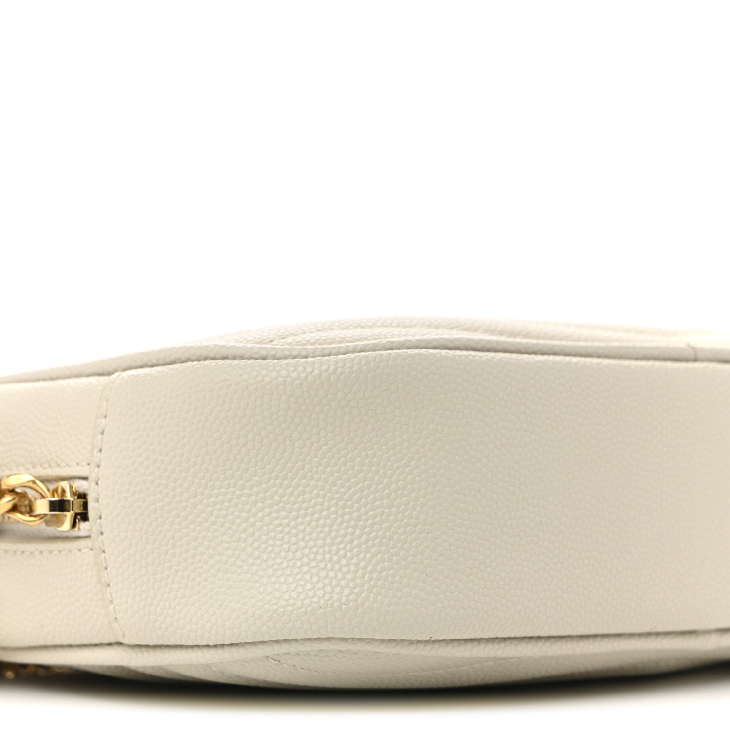 Saint Laurent Grain De Poudre Matelasse Monogram Mini Lou Camera Bag Crema Soft 9 of 12