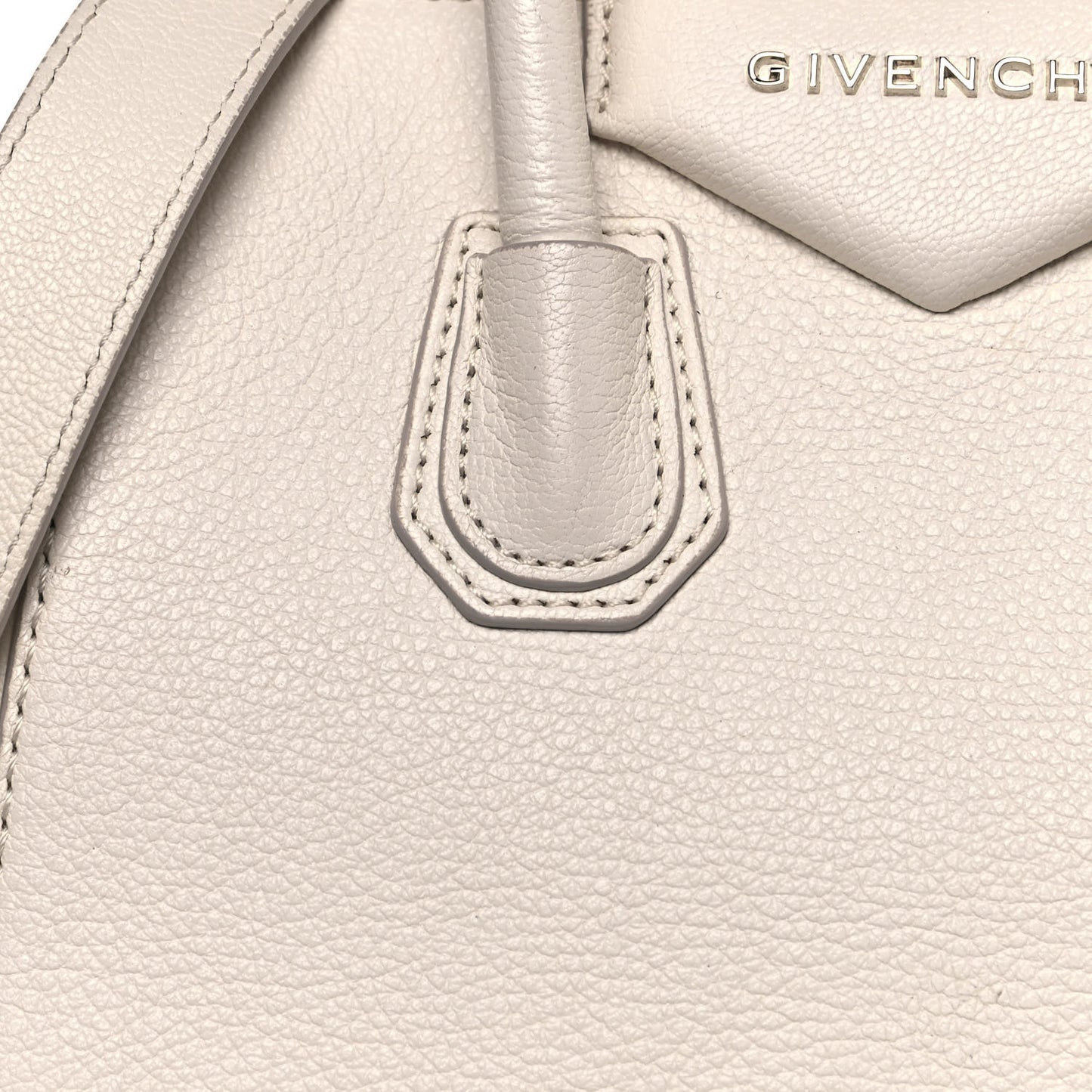 Sugar Goatskin Mini Antigona White