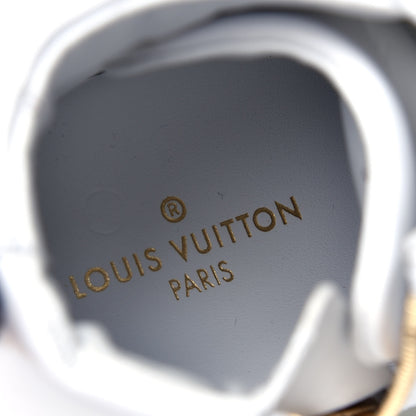 Louis Vuitton Pony Hair Leopard Calfskin Monogram Giant Stellar Sneaker Boots 37 White 6 of 6