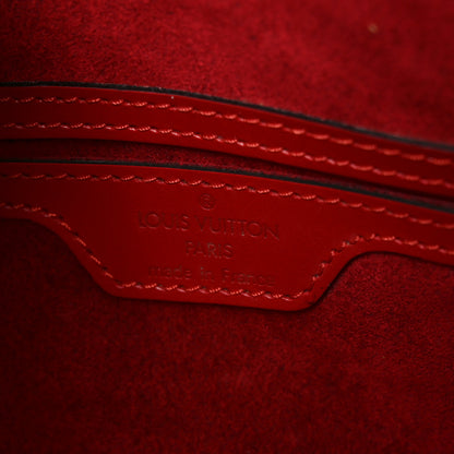 Louis Vuitton Epi Soufflot Castillan Red 7 of 10