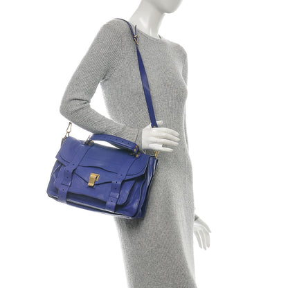 Proenza Schouler Lambskin Medium PS1 Satchel Purple Rain 2 of 6