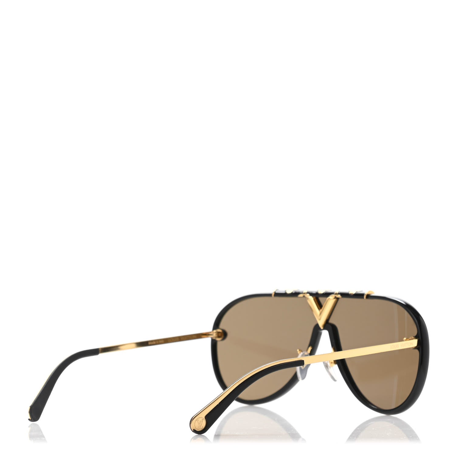 Louis Vuitton Acetate Mascot Sunglasses Z1059W Black 4 of 4