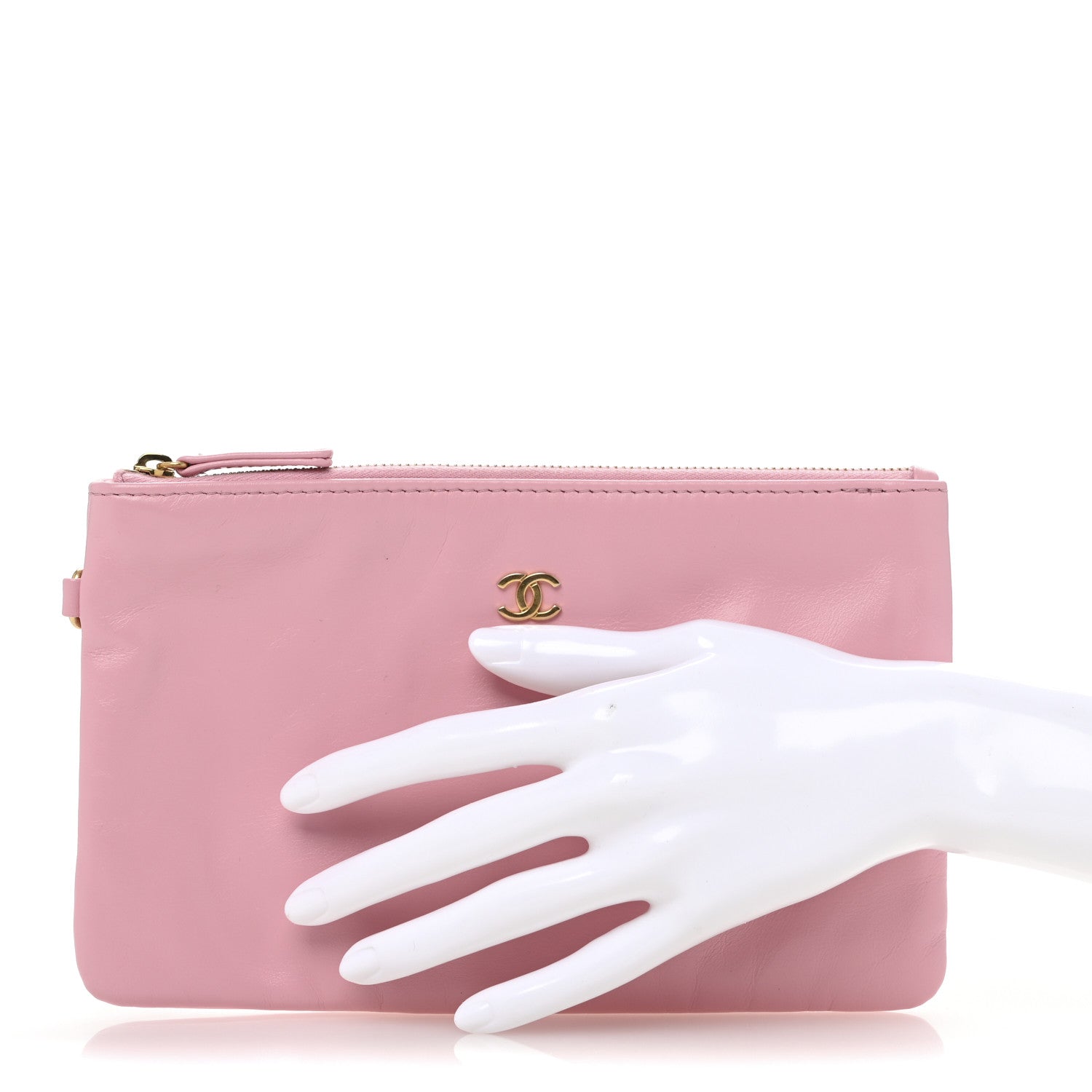Chanel Shiny Calfskin Chanel 22 Removable Pouch Pink 2 of 6