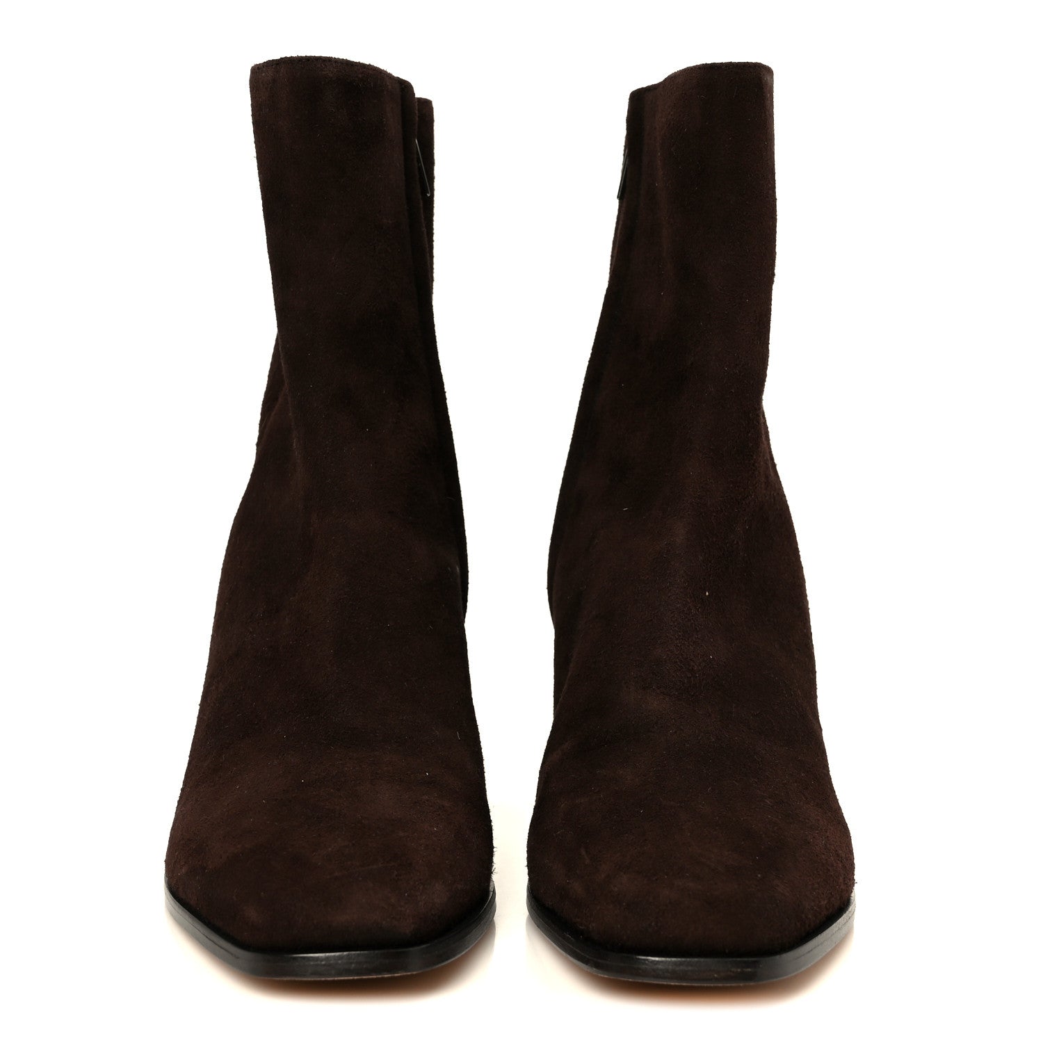 Jimmy Choo Suede Linne Ankle Boots 39 Brown 3 of 8