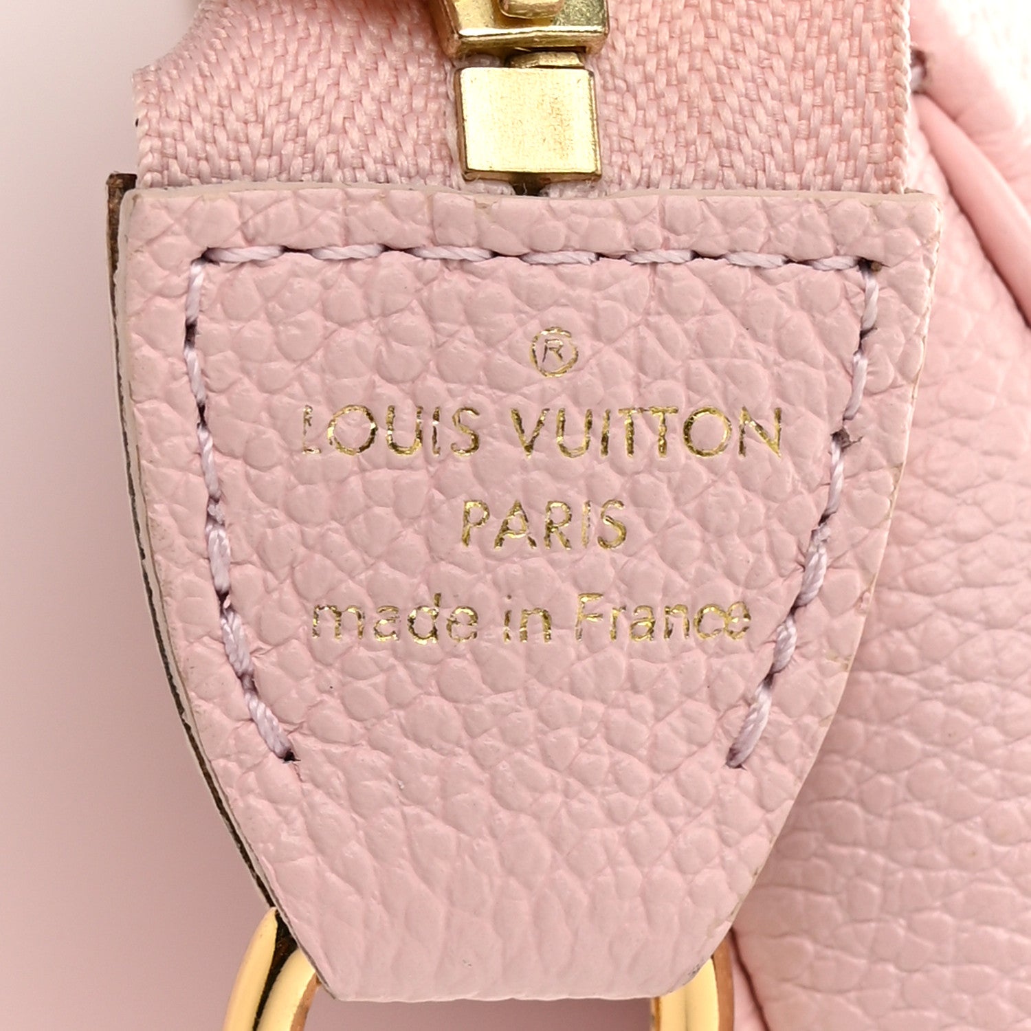 Louis Vuitton Empreinte Monogram Giant By The Pool Mini Pochette Accessories Bouton De Rose 6 of 11