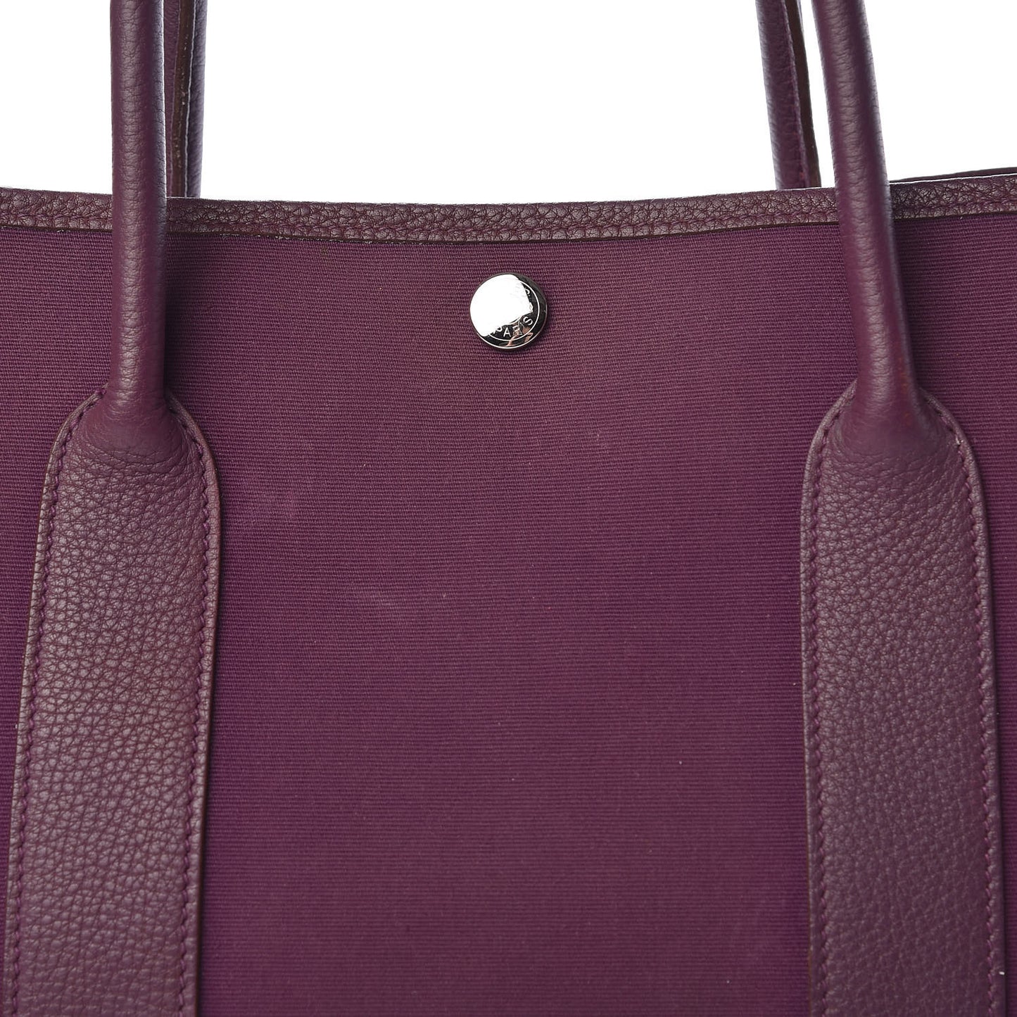Toile Negonda Garden Party Tote 36 MM Cassis