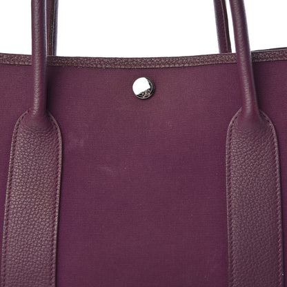 Hermes Toile Negonda Garden Party Tote 36 MM Cassis 20 of 20