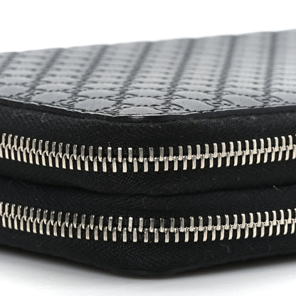 Gucci Microguccissima Zip Around Top Handle Travel Wallet Testa di Moro 8 of 10
