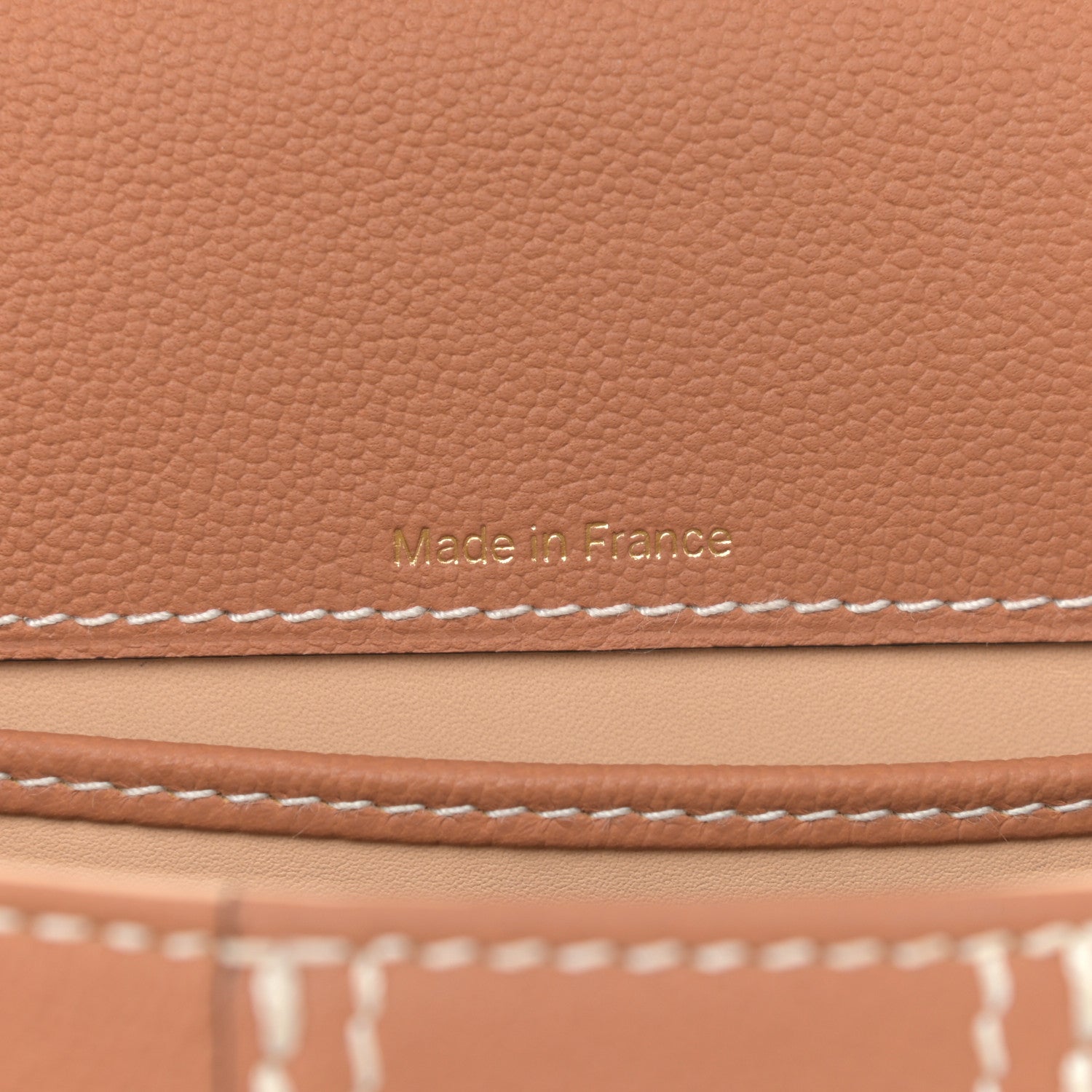 Delvaux Grained Rodeo Calfskin Surpique Mini Brillant Satchel Vegetal Ivory 7 of 10