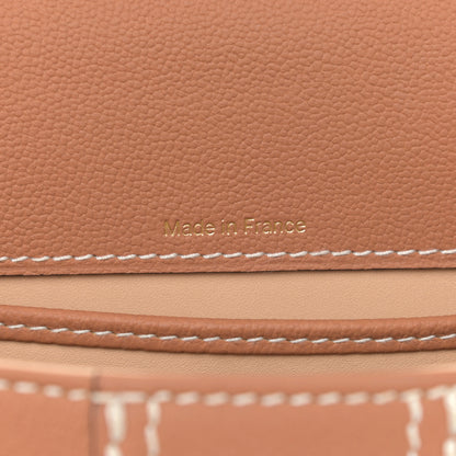 Delvaux Grained Rodeo Calfskin Surpique Mini Brillant Satchel Vegetal Ivory 7 of 10