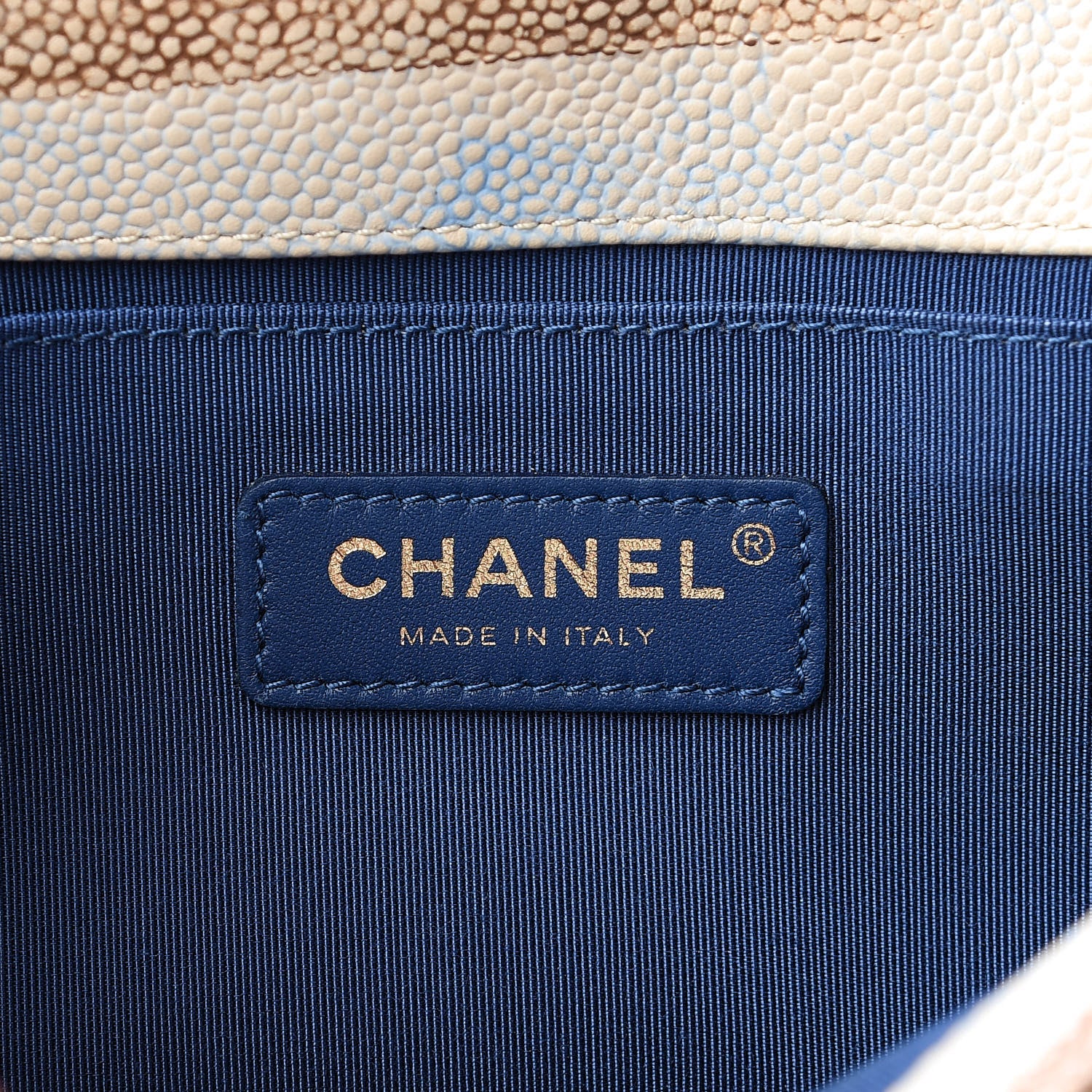 Chanel Painted Caviar Quilted Medium Boy In Cuba Flap Multicolor 5 of 7