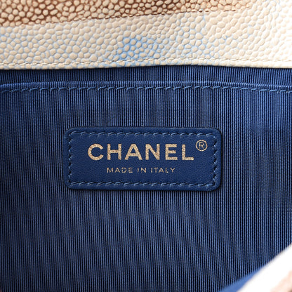 Chanel Painted Caviar Quilted Medium Boy In Cuba Flap Multicolor 5 of 7
