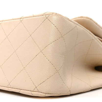 Chanel Caviar Quilted Jumbo Double Flap Beige Clair 10 of 10