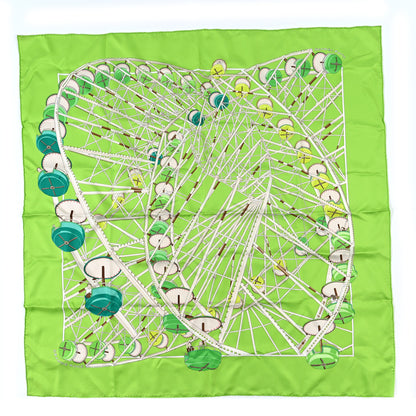 Hermes Silk Grande Roue Scarf 90 1 of 3