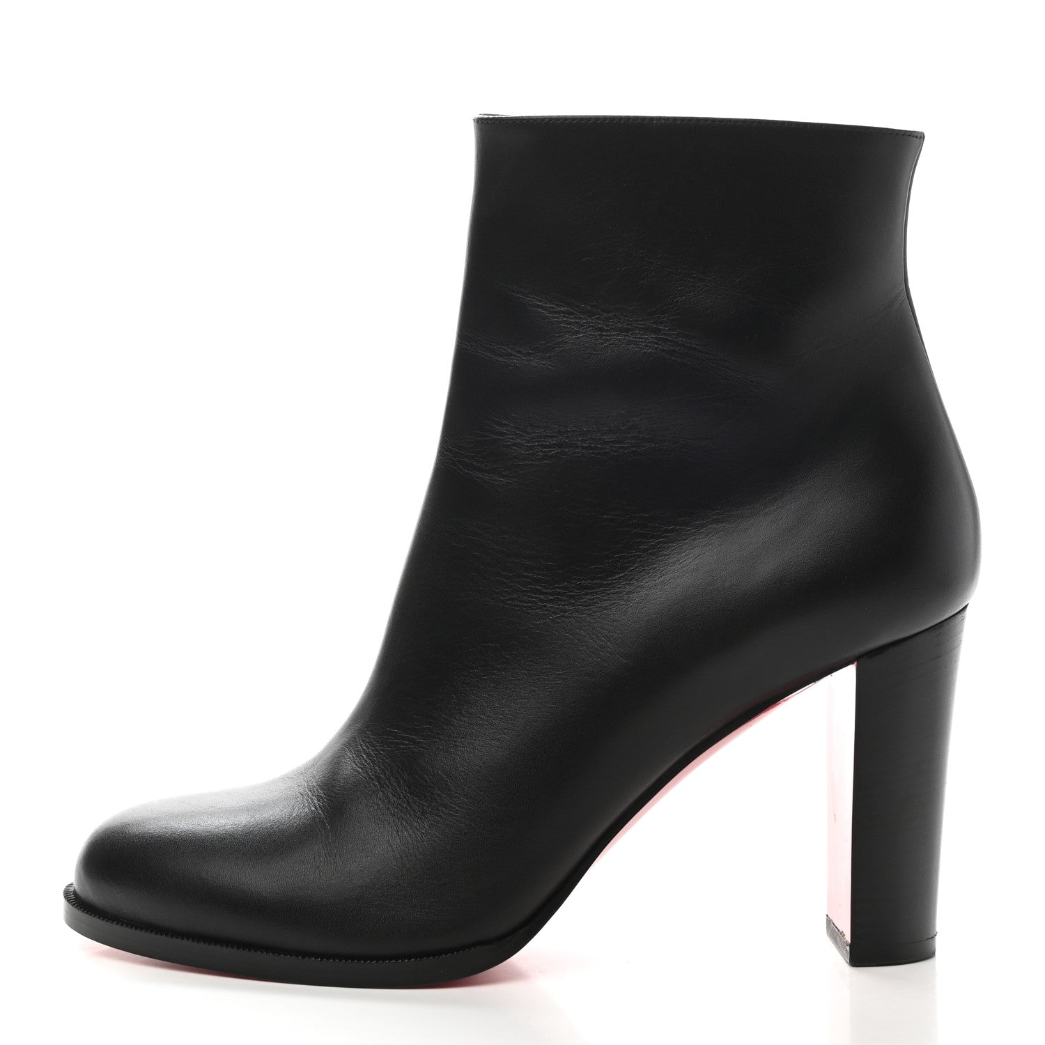 Christian Louboutin Calfskin Adox 85 Ankle Boots 40.5 Black 1 of 8