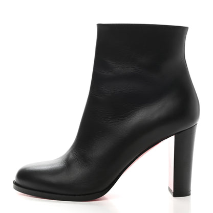 Christian Louboutin Calfskin Adox 85 Ankle Boots 40.5 Black 1 of 8