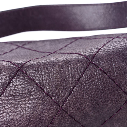 Chanel Glazed Calfskin Stitched On The Road Flap Purple 21 of 29