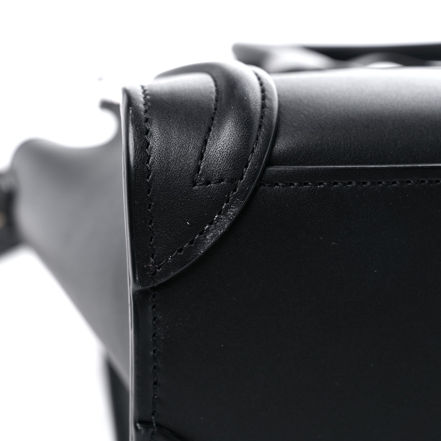 Celine Smooth Calfskin Nano Luggage Black 12 of 14