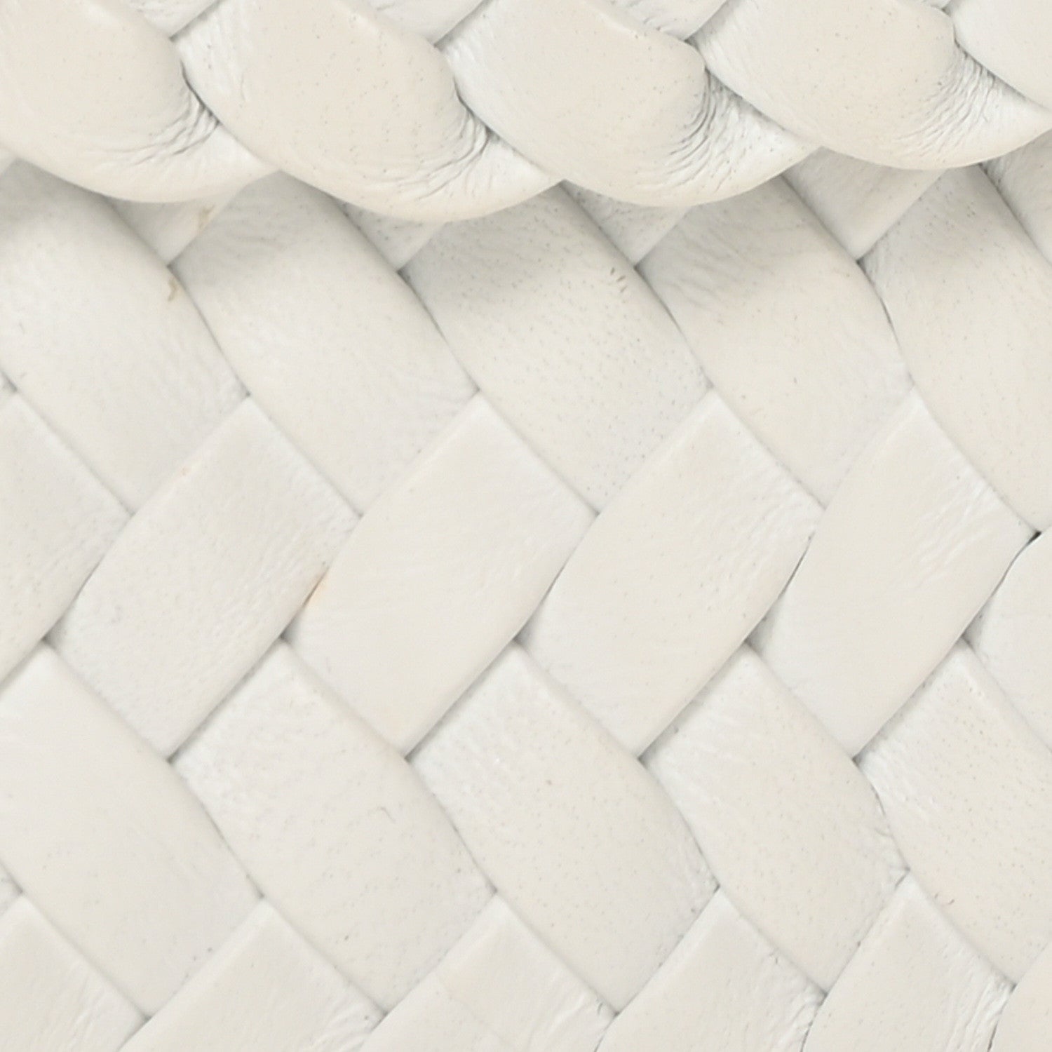 Dolce & Gabbana Nappa Woven Small Devotion Envelope Shoulder Bag White 8 of 11