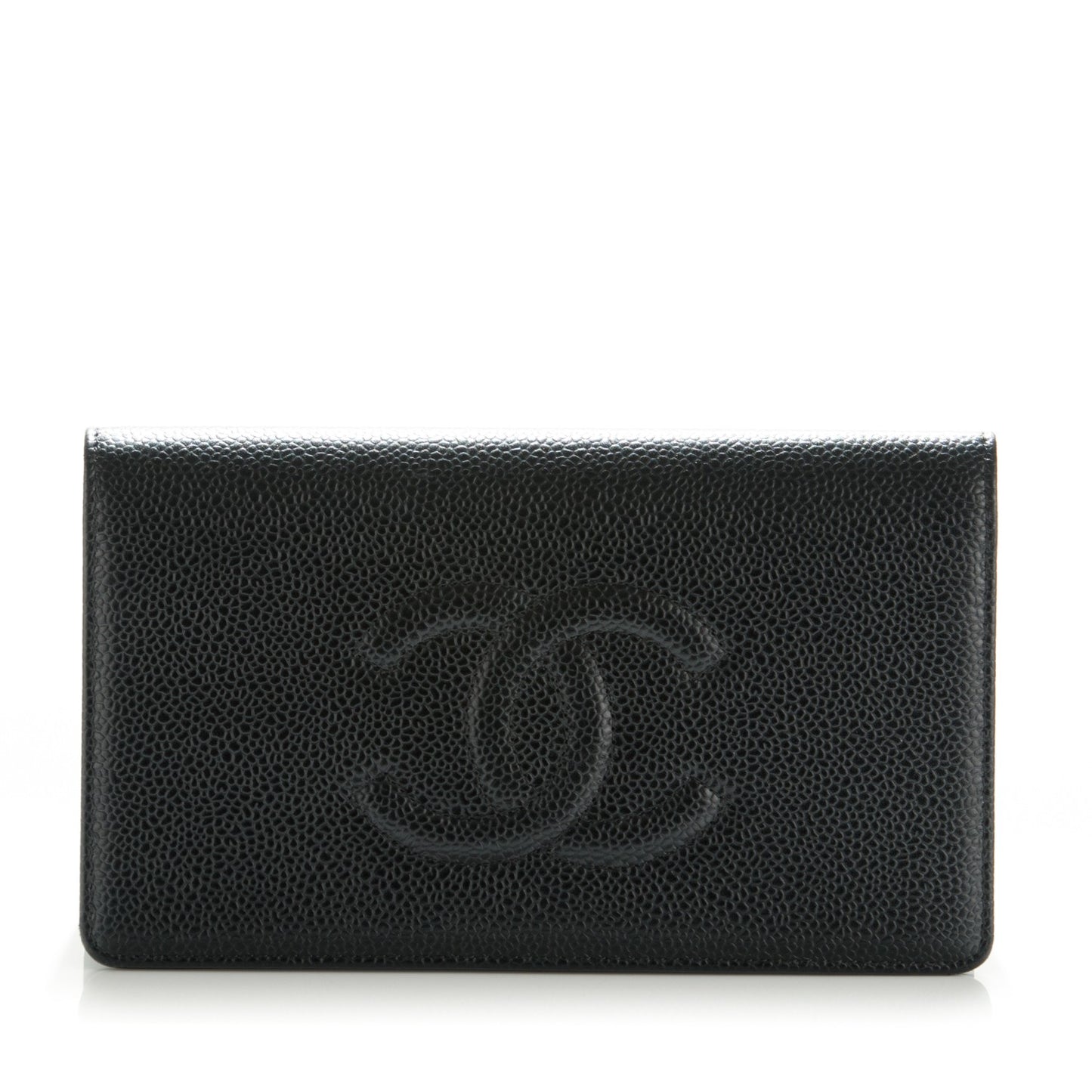Caviar Timeless CC Yen Wallet Black