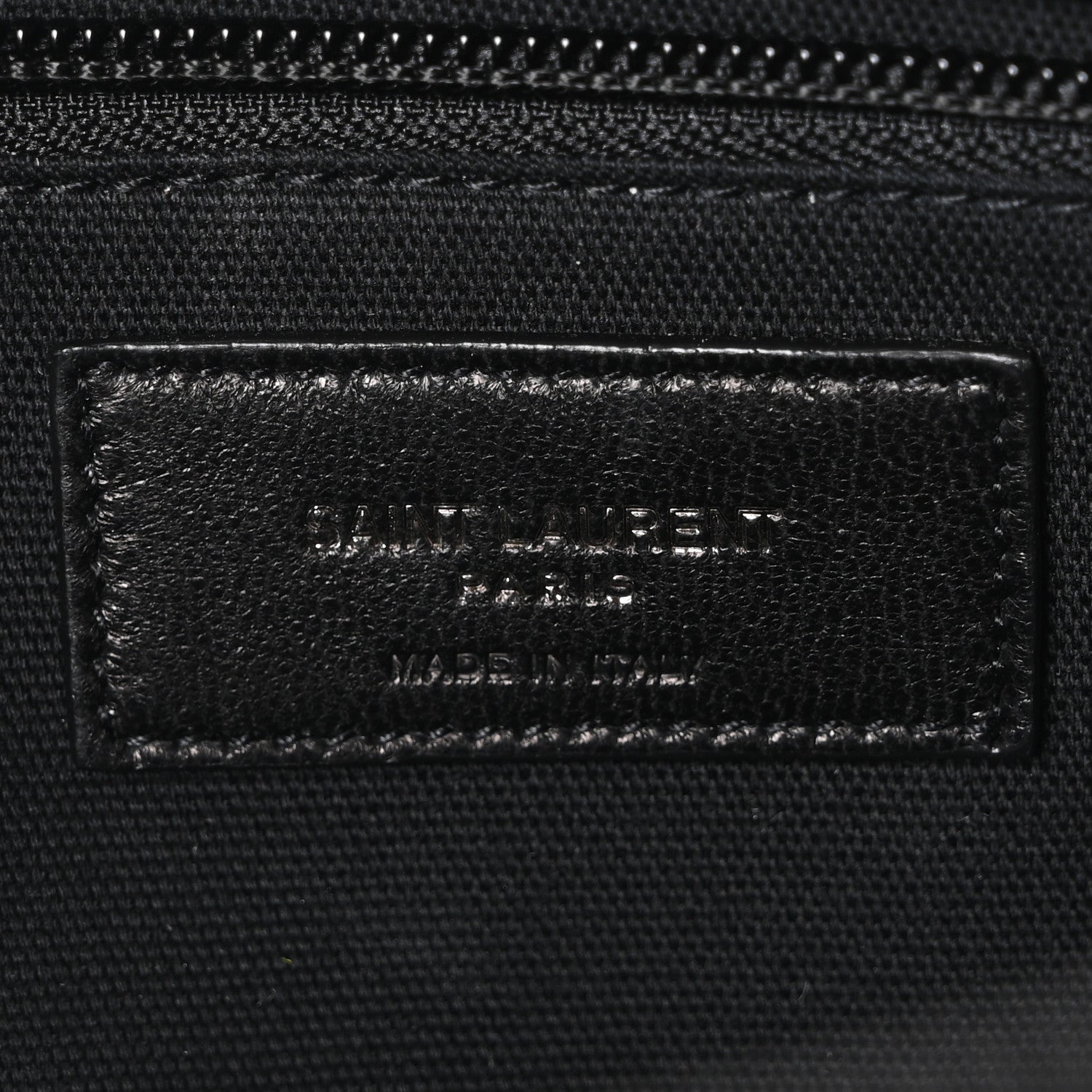 Saint Laurent Lambskin Nylon Camp Camera Bag Black 6 of 11