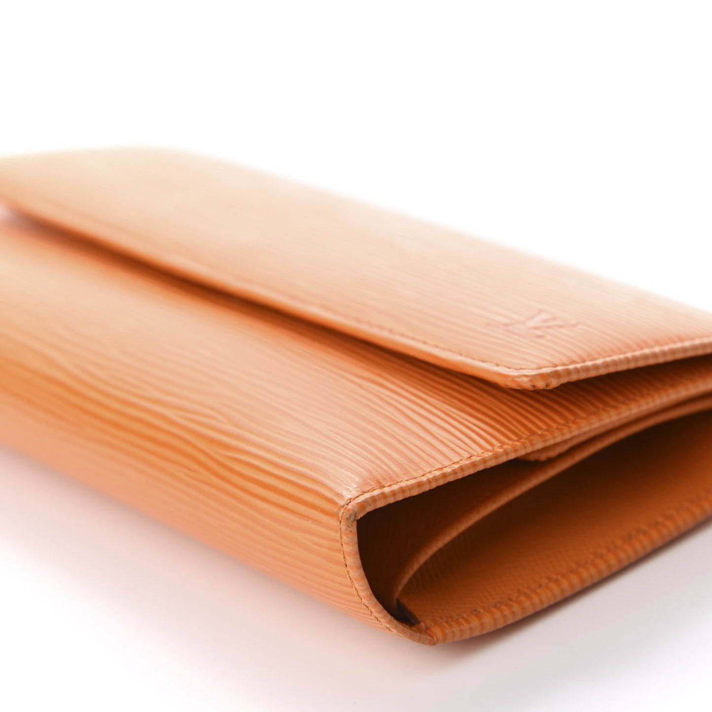 Epi Porte Tresor International Wallet Mandarin