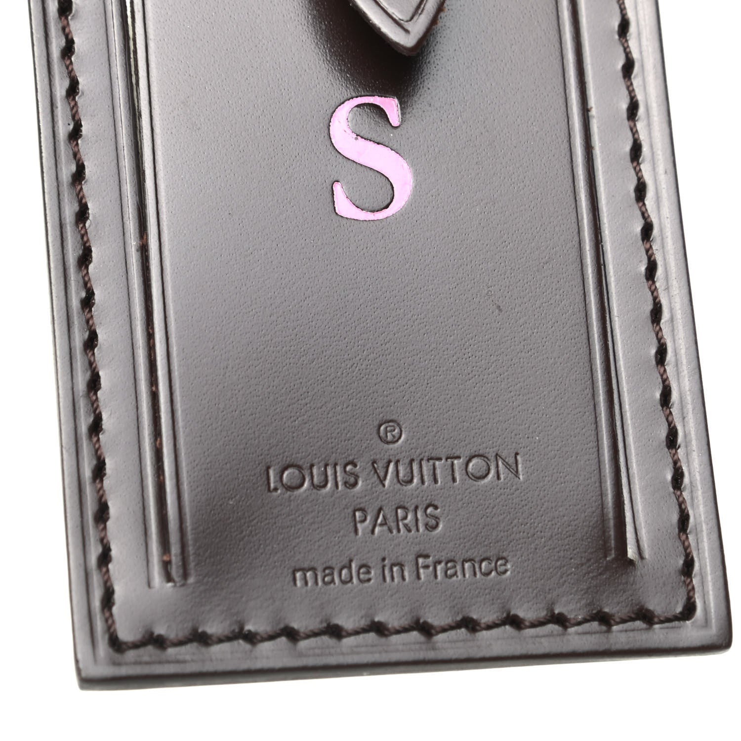Louis Vuitton Calfskin Luggage Tag Ebene 3 of 3