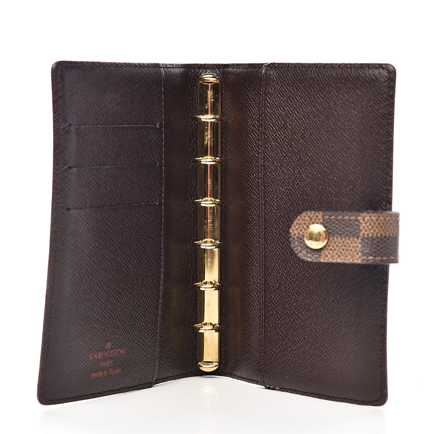 Damier Ebene Small Ring Agenda Cover