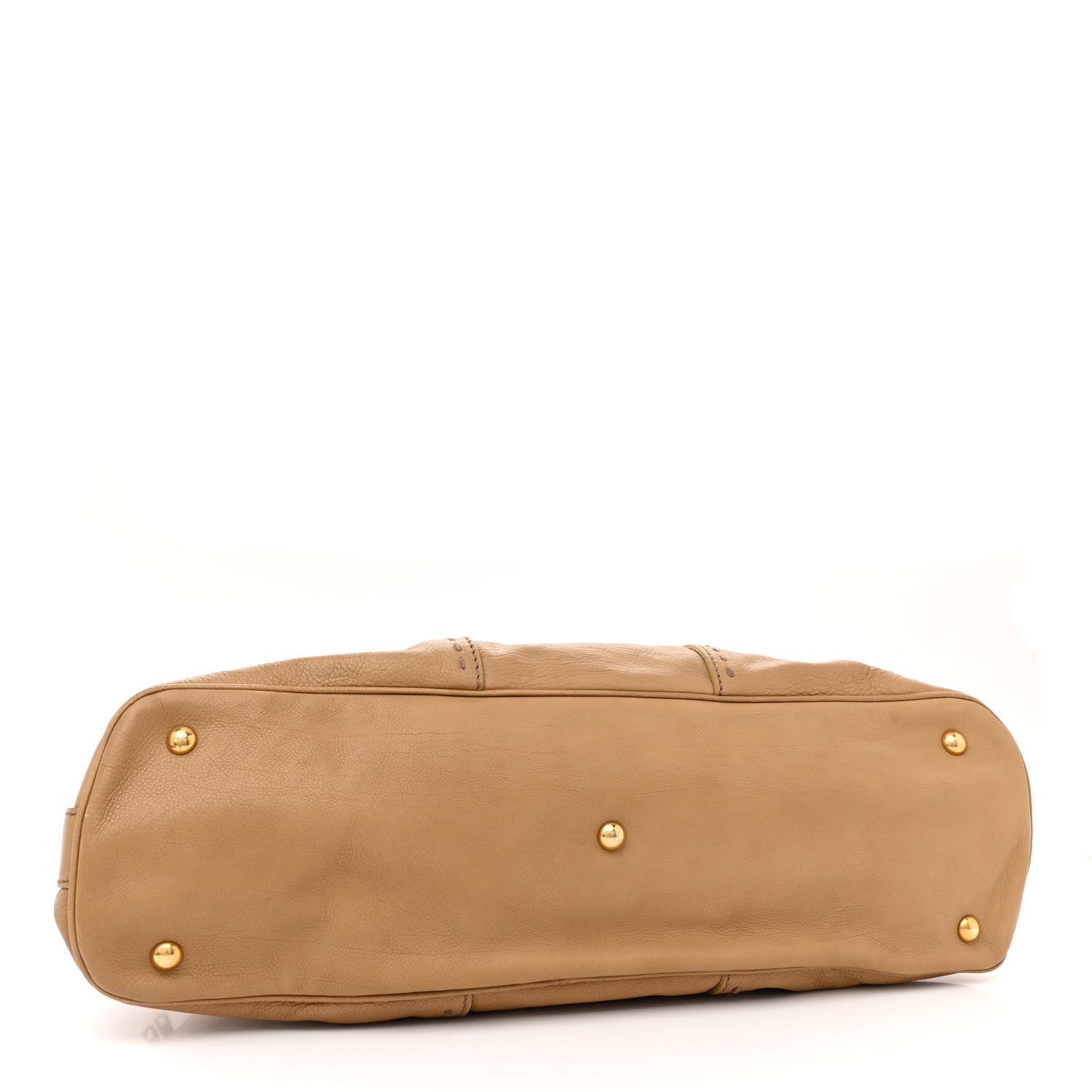 Saint Laurent Calfskin Oversized Muse Beige 4 of 18