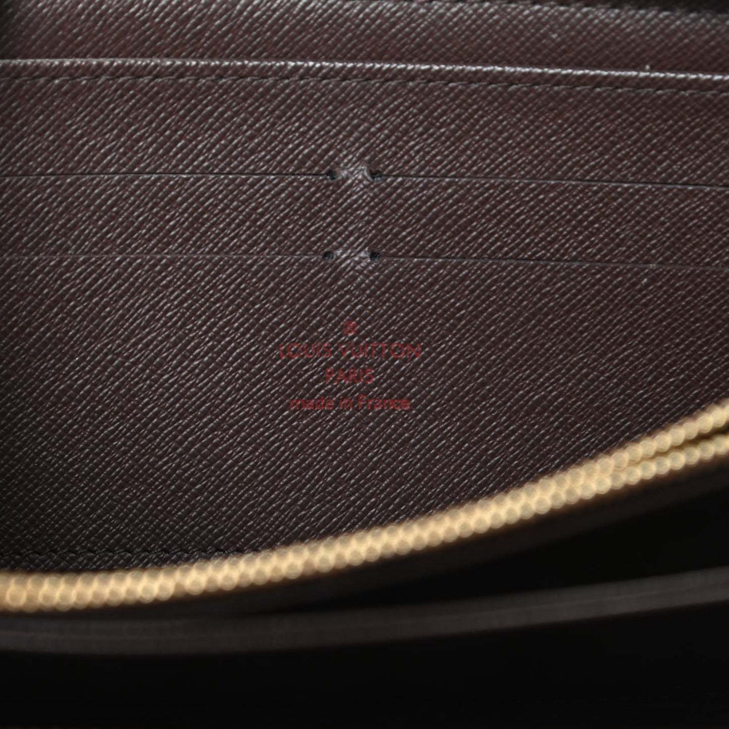Damier Ebene Zippy Wallet
