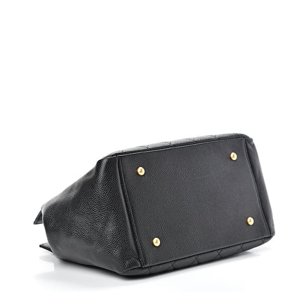 Chanel Caviar Quilted Petit Timeless Tote PTT Black 3 of 12