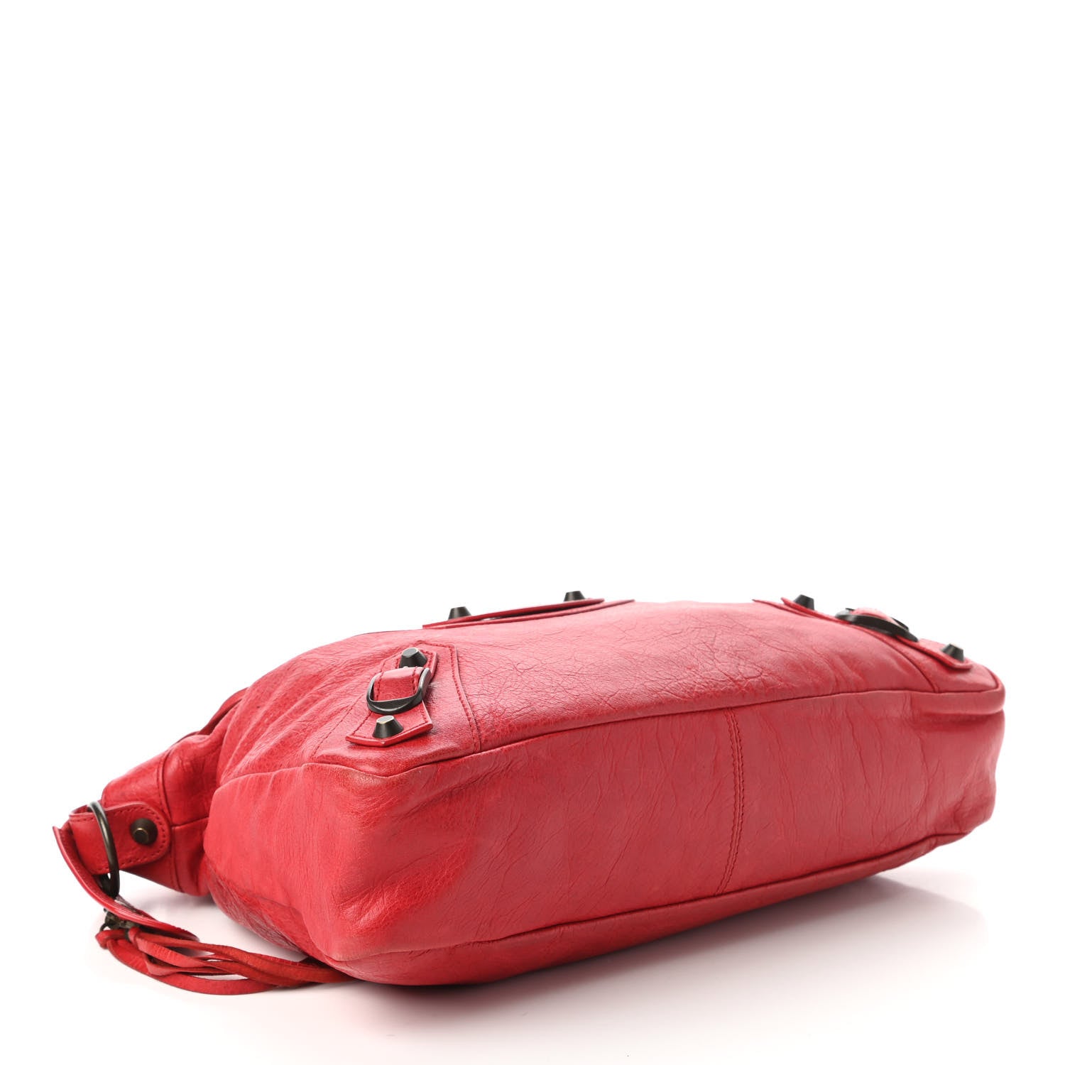 Balenciaga Agneau Classic Hardware Town Rouge Coquelicot 4 of 10