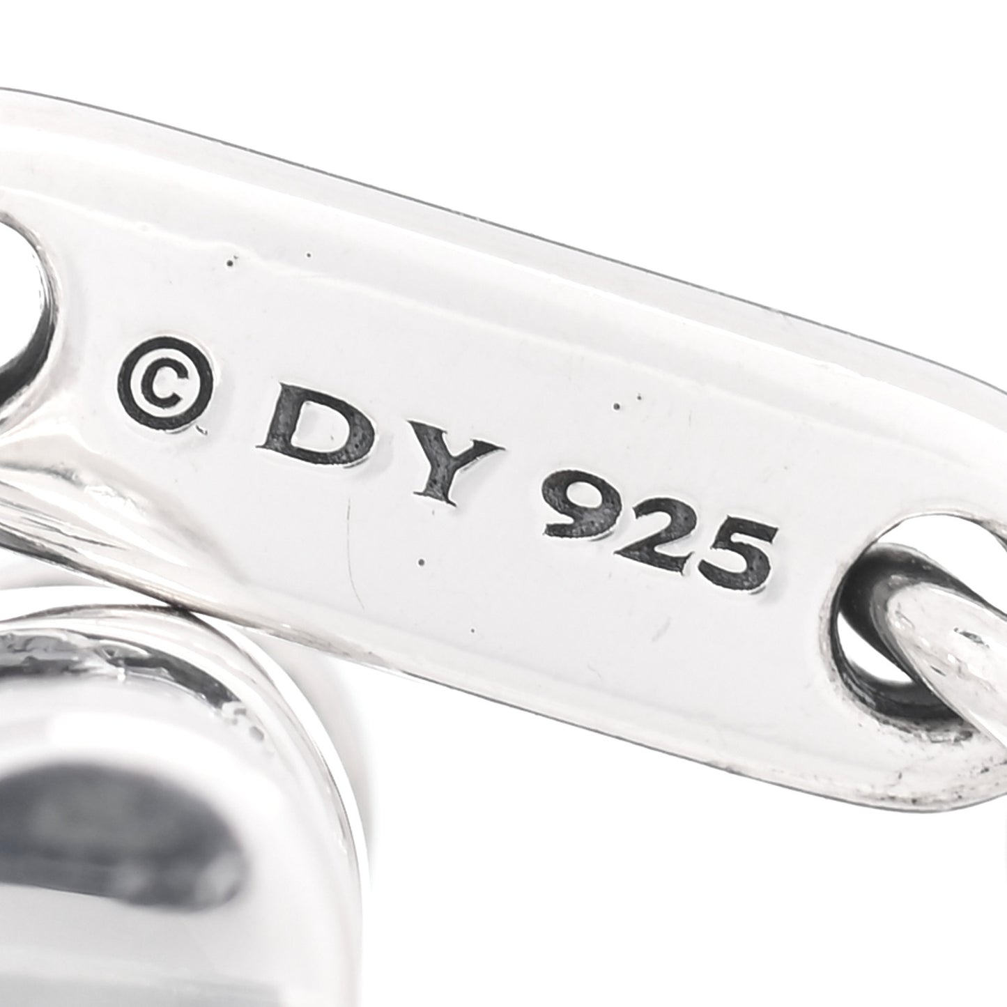 Sterling Silver Chevron Cufflinks